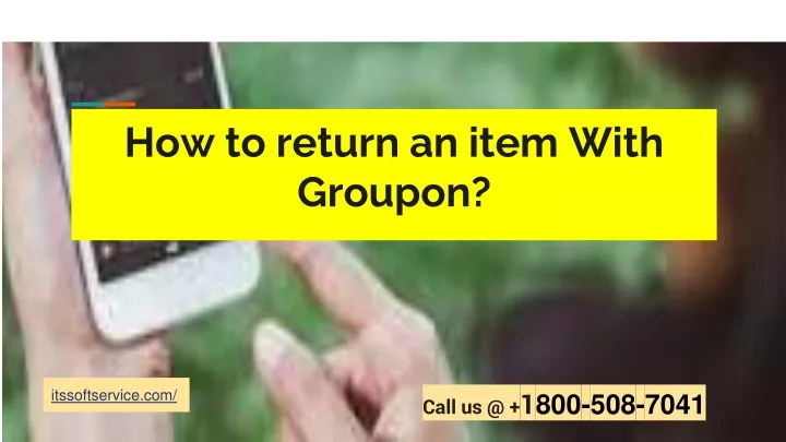 how to return an item with groupon
