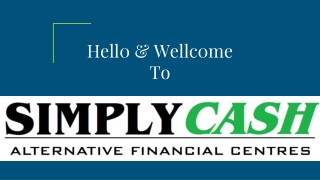 Types of loans in Canada | Simplycash