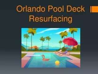 Products used for pool deck resurfacing
