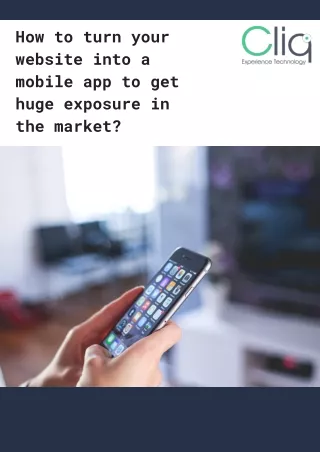 how to turn your website into a mobile