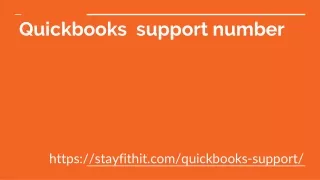 Quickbooks support number ( 1 84440500907)