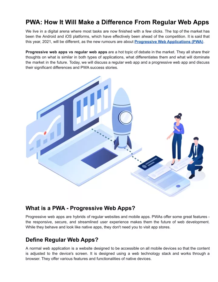 pwa how it will make a difference from regular