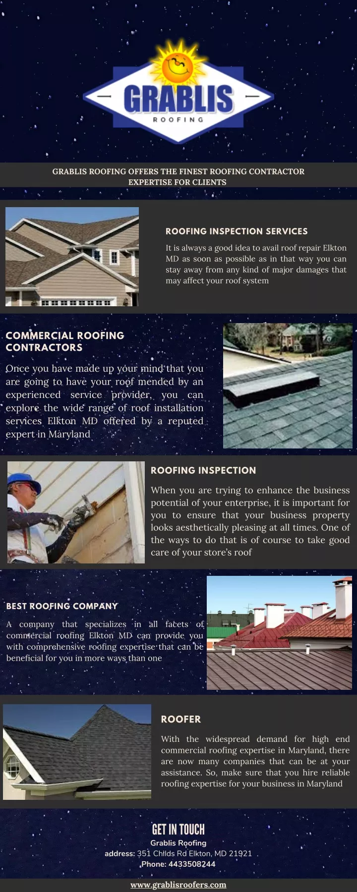 grablis roofing offers the finest roofing