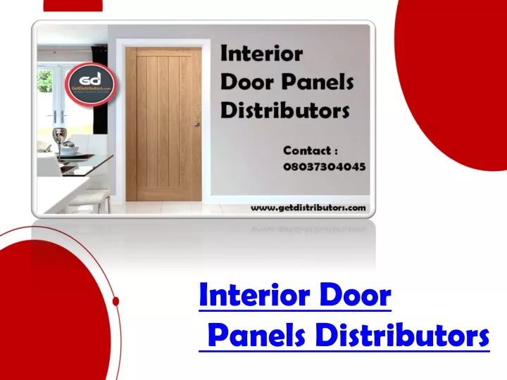 interior door panels distributors