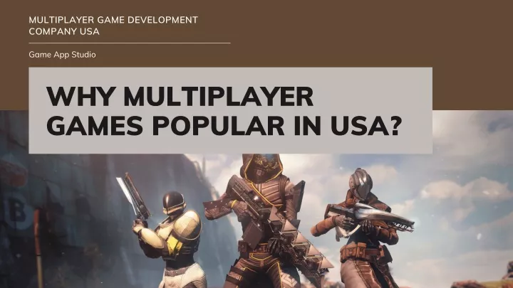 multiplayer game development company usa