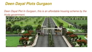 deen dayal plots gurgaon