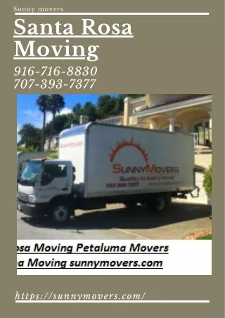 Santa Rosa Moving