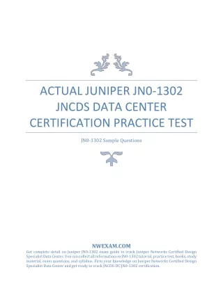 actual juniper jn0 1302 jncds data center