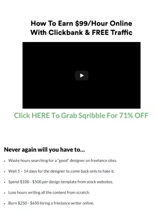 how to earn 99 hour online with clickbank free