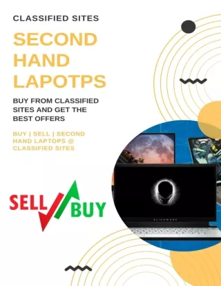 Buy second hand laptops online from classified sites to get best offers