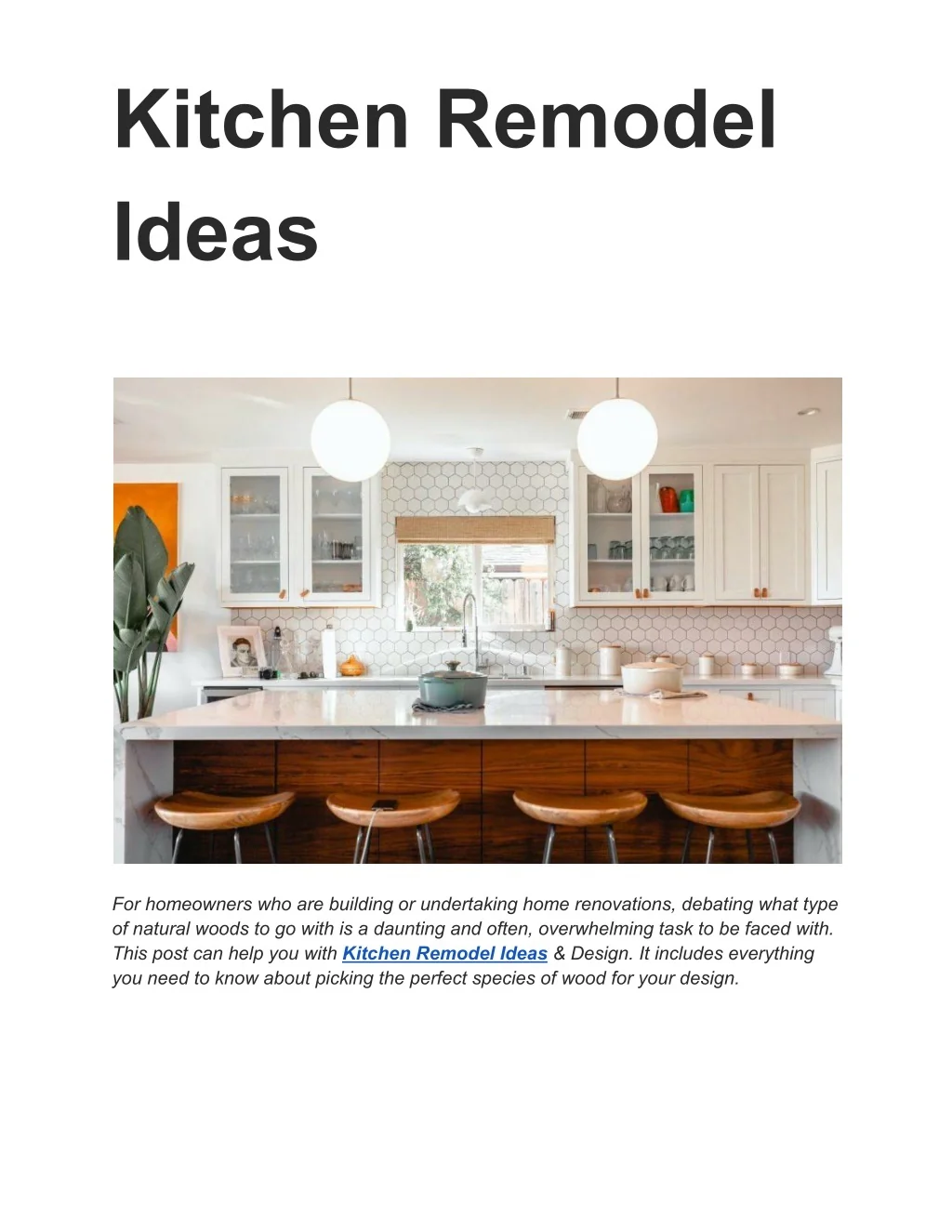 PPT - Kitchen Remodel Ideas PowerPoint Presentation, free download - ID ...