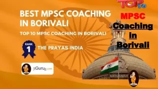 mpsc mpsc coaching coaching in in borivali