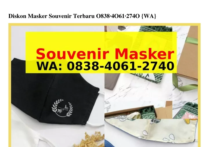 diskon masker souvenir terbaru o838 4o61 274o wa