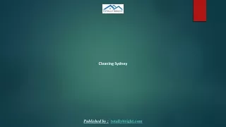 cleaning sydney