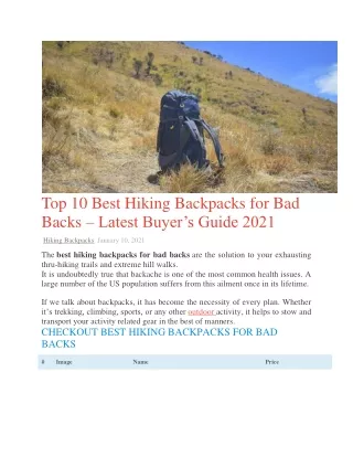 Top 10 Best Hiking Backpacks for Bad Backs-converted