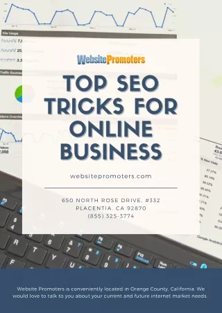 Top SEO Tricks For Online Business