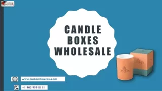 candle boxes wholesale