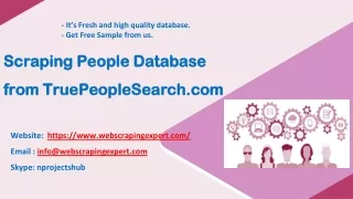 scraping people database from truepeoplesearch com