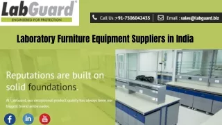 Laboratory Furniture, Fume Hood, Laboratory Furniture Suppliers in India - LabGuard