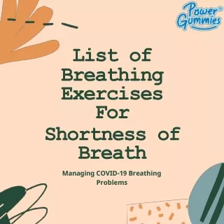 Deep Breathing Exercises For Preventing Breathing Problems