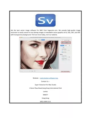 get the best vector image software for mac from