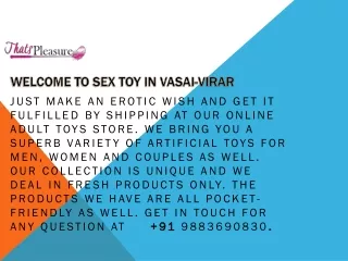 Buy Sex Toys in Vasai-Virar