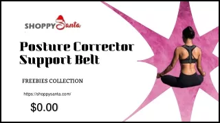 Posture Corrector Support Belts Online at ShoppySanta