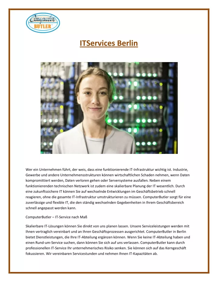 itservices berlin