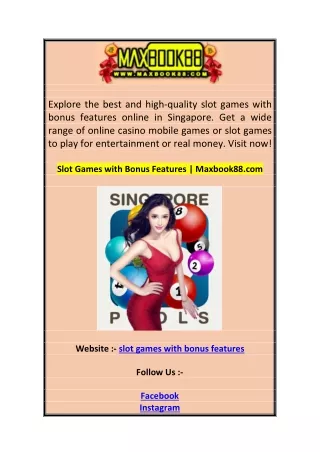 explore the best and high quality slot games with