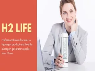 Hydrogen Water Generator - H2 Life