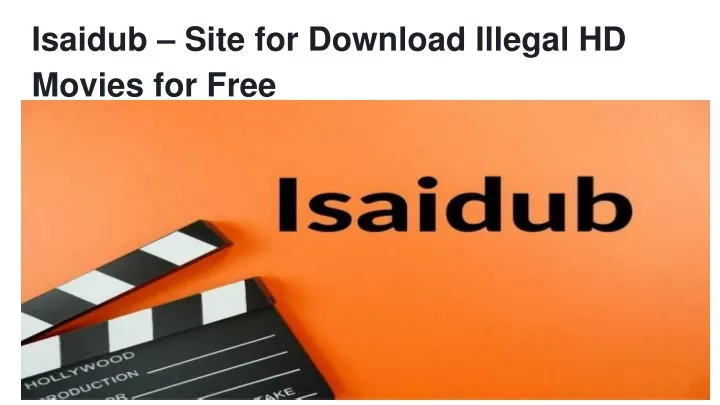 isaidub site for download illegal hd movies for free
