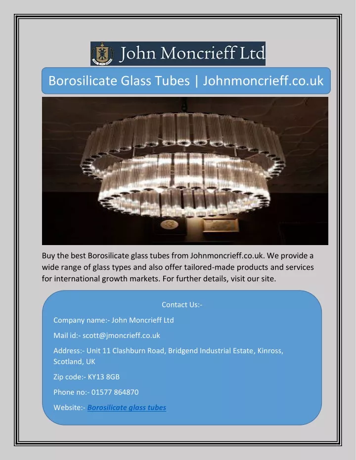 borosilicate glass tubes johnmoncrieff co uk