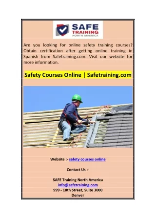 are you looking for online safety training
