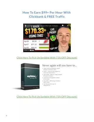 how to earn 99 per hour with clickbank free