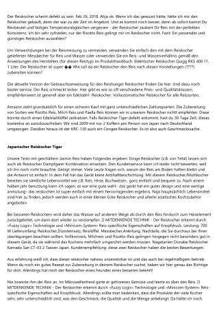 Melissa Reiskocher ist kein Geheimnis mehr - 2020
