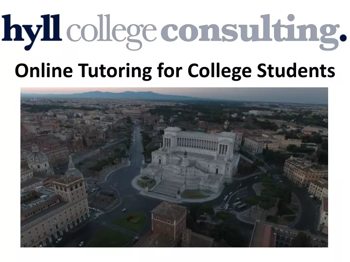 online tutoring for college students