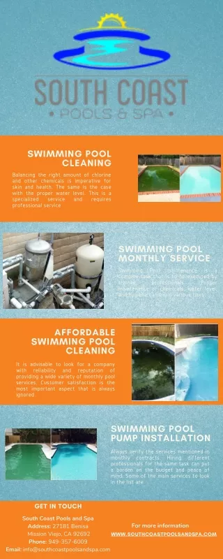 Swimming Pool Cleaning