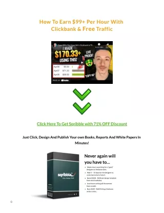 how to earn 99 per hour with clickbank free