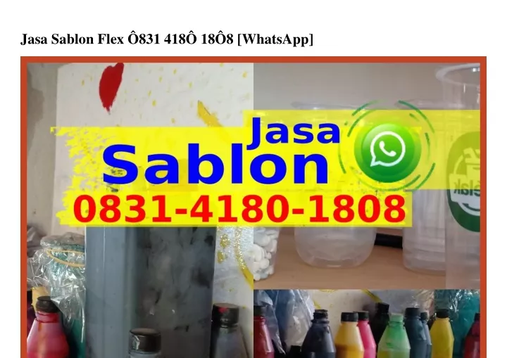 jasa sablon flex 831 418 18 8 whatsapp