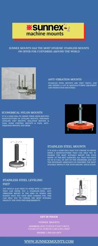 Anti-Vibration Mounts