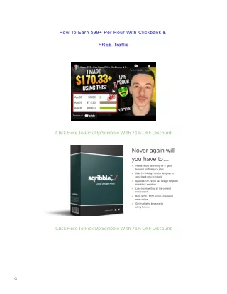 how to earn 99 per hour with clickbank