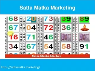 satta matka marketing