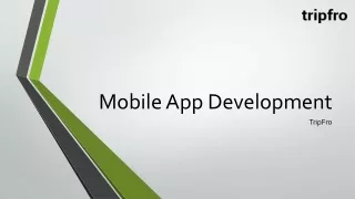 Mobile App Development