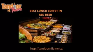 best lunch buffet in red deer
