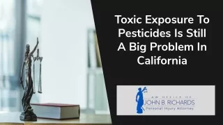 Toxic Exposure To Pesticides Is Still A Big Problem In California