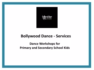 Dance Workshops for Primary and Secondary School Kids