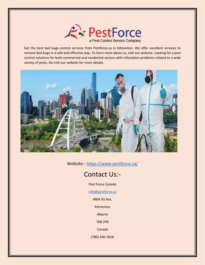 get the best bed bugs control services from