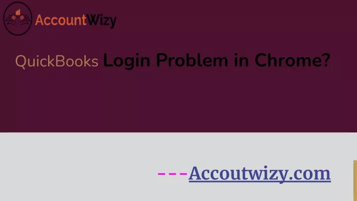 quickbooks login problem in chrome