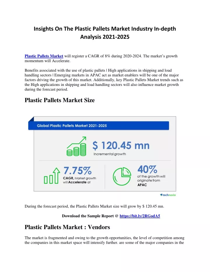 insights on the plastic pallets market industry