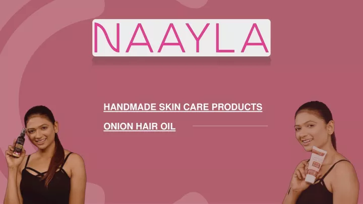 handmade skin care products onion hair oil